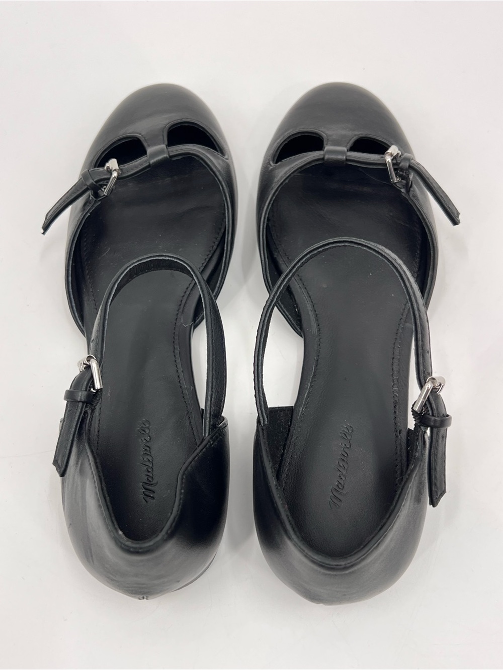 Madewell the Hester ankle strap d’Orsay flats 8.5 - Picture 7 of 10